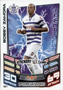 Sticker Bobby Zamora - English Premier League 2012-2013. Match Attax n. 197 - Topps