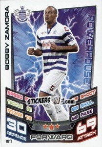 Figurina Bobby Zamora - English Premier League 2012-2013. Match Attax - Topps