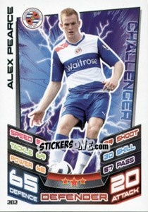 Figurina Alex Pearce - English Premier League 2012-2013. Match Attax n. 202 - Topps