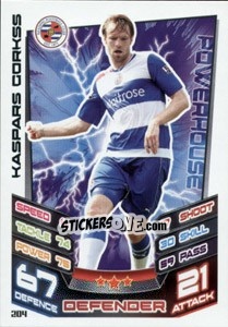 Sticker Kaspars Gorkss - English Premier League 2012-2013. Match Attax n. 204 - Topps