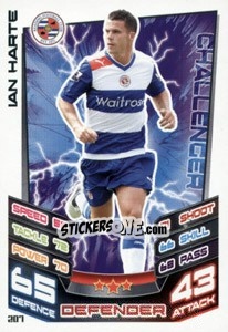 Sticker Ian Harte - English Premier League 2012-2013. Match Attax n. 207 - Topps