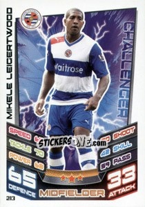 Sticker Mikele Leigertwood - English Premier League 2012-2013. Match Attax n. 213 - Topps