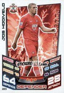 Sticker Jos Hooiveld - English Premier League 2012-2013. Match Attax - Topps