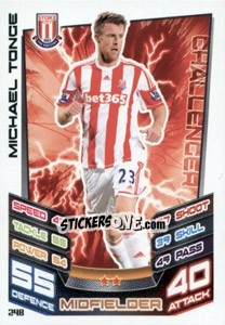 Sticker Michael Tonge - English Premier League 2012-2013. Match Attax - Topps
