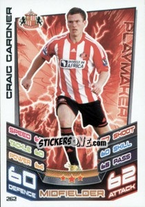 Cromo Craig Gardner - English Premier League 2012-2013. Match Attax - Topps