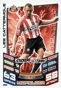 Cromo Lee Cattermole - English Premier League 2012-2013. Match Attax n. 266 - Topps
