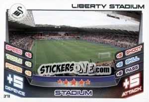Cromo Liberty Stadium - English Premier League 2012-2013. Match Attax - Topps