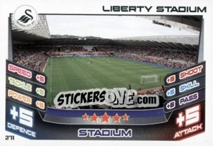 Sticker Liberty Stadium - English Premier League 2012-2013. Match Attax n. 271 - Topps