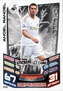 Figurina Angel Rangel - English Premier League 2012-2013. Match Attax - Topps