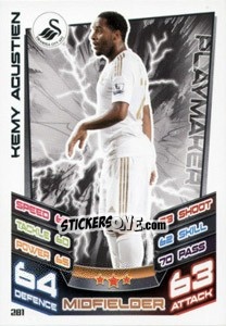 Figurina Kemy Agustien - English Premier League 2012-2013. Match Attax - Topps