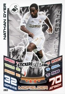 Sticker Nathan Dyer - English Premier League 2012-2013. Match Attax n. 282 - Topps
