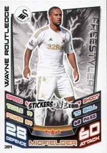 Sticker Wayne Routledge - English Premier League 2012-2013. Match Attax - Topps