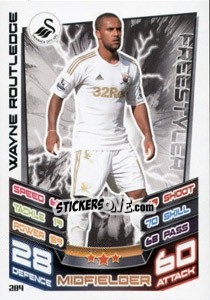 Sticker Wayne Routledge - English Premier League 2012-2013. Match Attax n. 284 - Topps