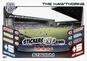 Sticker The Hawthorns - English Premier League 2012-2013. Match Attax n. 307 - Topps