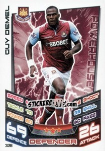 Sticker Guy Demel - English Premier League 2012-2013. Match Attax - Topps