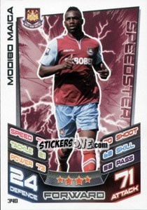Sticker Modibo Maiga - English Premier League 2012-2013. Match Attax - Topps