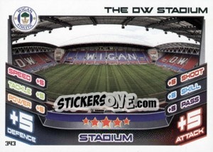 Sticker The DW Stadium - English Premier League 2012-2013. Match Attax n. 343 - Topps