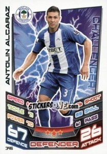 Sticker Antolin Alcaraz - English Premier League 2012-2013. Match Attax - Topps