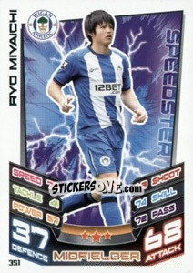 Sticker Ryo Miyaichi - English Premier League 2012-2013. Match Attax n. 351 - Topps