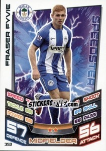 Sticker Fraser Fyvie - English Premier League 2012-2013. Match Attax n. 352 - Topps