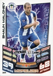 Sticker Shaun Maloney - English Premier League 2012-2013. Match Attax n. 354 - Topps