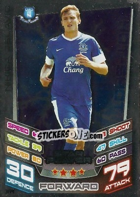 Sticker Nikica Jelavic - English Premier League 2012-2013. Match Attax n. 364 - Topps