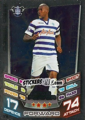 Sticker Djibril Cisse - English Premier League 2012-2013. Match Attax n. 371 - Topps