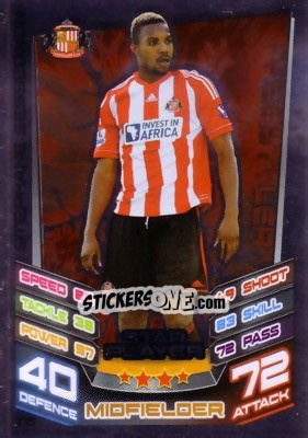 Sticker Stephane Sessegnon - English Premier League 2012-2013. Match Attax n. 375 - Topps