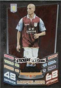 Sticker Karim El Ahmadi - English Premier League 2012-2013. Match Attax n. 382 - Topps