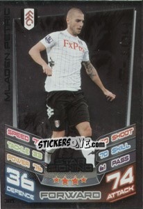 Sticker Mladen Petric - English Premier League 2012-2013. Match Attax n. 385 - Topps