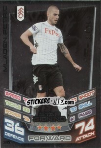 Cromo Mladen Petric - English Premier League 2012-2013. Match Attax - Topps