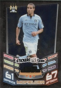 Sticker Jack Rodwell - English Premier League 2012-2013. Match Attax - Topps