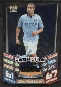 Sticker Jack Rodwell - English Premier League 2012-2013. Match Attax n. 387 - Topps