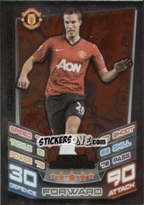 Sticker Robin van Persie - English Premier League 2012-2013. Match Attax - Topps