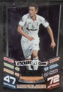 Sticker Gylfi Sigurdsson - English Premier League 2012-2013. Match Attax n. 397 - Topps