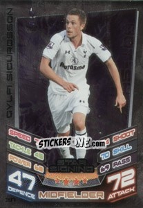 Cromo Gylfi Sigurdsson - English Premier League 2012-2013. Match Attax - Topps