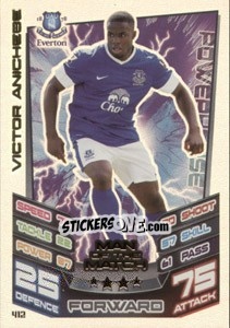 Sticker Victor Anichebe - English Premier League 2012-2013. Match Attax - Topps