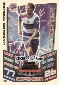 Sticker Kaspars Gorkss - English Premier League 2012-2013. Match Attax n. 434 - Topps