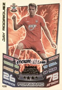 Sticker Jay Rodriguez - English Premier League 2012-2013. Match Attax n. 439 - Topps