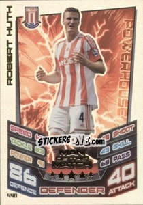 Sticker Robert Huth - English Premier League 2012-2013. Match Attax n. 440 - Topps