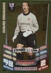 Figurina David Seaman - English Premier League 2012-2013. Match Attax - Topps