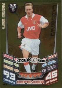 Sticker Lee Dixon - English Premier League 2012-2013. Match Attax n. 467 - Topps