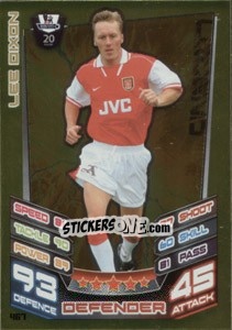 Figurina Lee Dixon - English Premier League 2012-2013. Match Attax - Topps