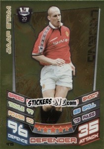 Cromo Jaap Stam - English Premier League 2012-2013. Match Attax - Topps