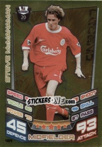 Sticker Steve McManaman - English Premier League 2012-2013. Match Attax - Topps