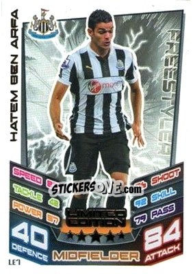 Sticker Hatem Ben Arfa - English Premier League 2012-2013. Match Attax - Topps