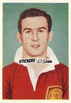 Sticker Bobby Wishart - Scottish Footballers 1960
 n. 6 - Chix Confectionery