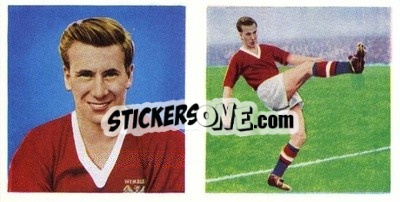 Cromo Bobby Charlton - Footballers 1960
 - Chix Confectionery