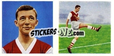 Sticker David Herd - Footballers 1960
 n. 15 - Chix Confectionery