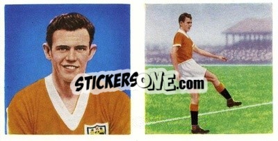 Sticker Ray Charnley - Footballers 1960
 n. 35 - Chix Confectionery